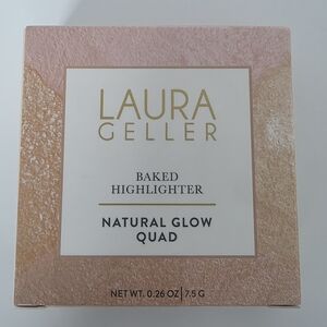 NIB Laura Geller Baked Highlighter Natural Glow Quad